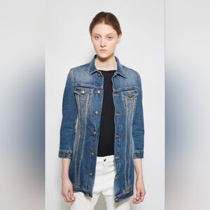 HTF R13 Long Tailored Trucker Jacket
